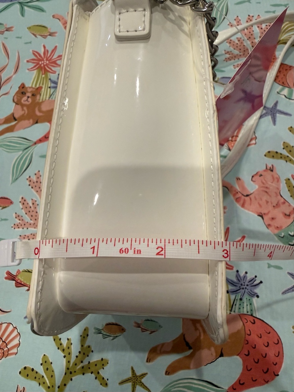 Betsey Johnson 'Sassy Spirits' White Drink Can-Shaped Novelty Crossbody Bag NWT - Picture 14 of 16